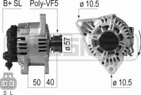 Messmer 210814 - Генератор autospares.lv