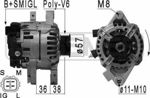 Messmer 210889A - Генератор autospares.lv