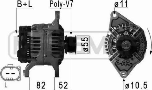 Messmer 210886 - Генератор autospares.lv