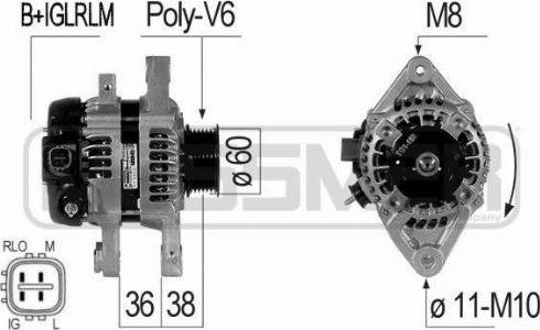 Messmer 210829A - Генератор autospares.lv