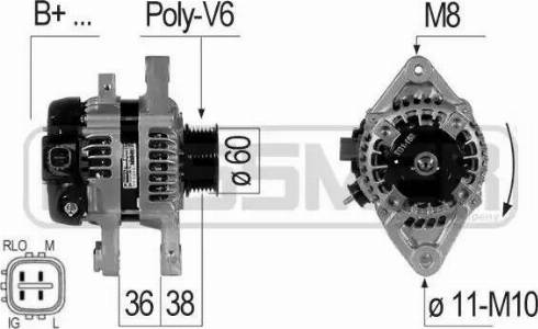 Messmer 210829 - Генератор autospares.lv