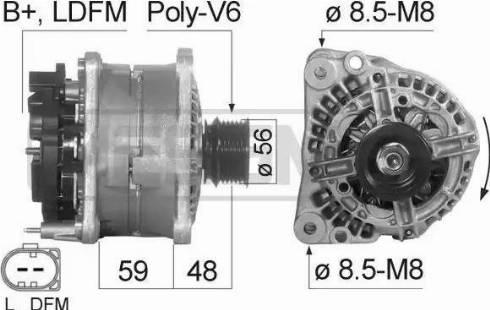 Messmer 210823 - Генератор autospares.lv