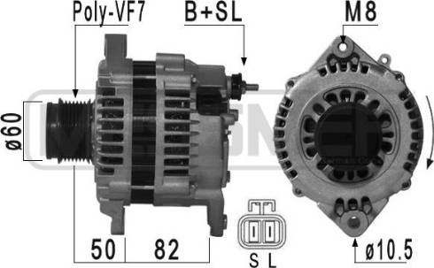 Messmer 210871A - Генератор autospares.lv