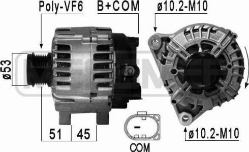 Messmer 210877A - Генератор autospares.lv