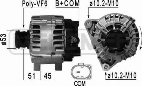 Messmer 210877 - Генератор autospares.lv