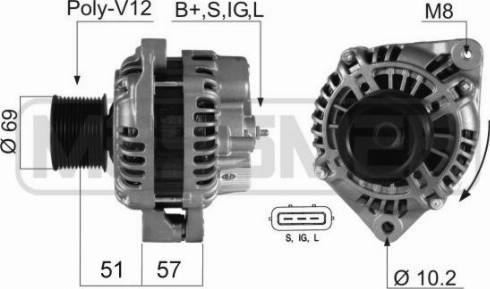 Messmer 210341A - Генератор autospares.lv