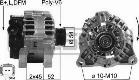 Messmer 210347A - Генератор autospares.lv