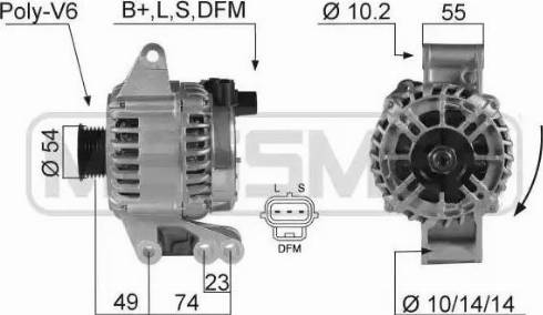 Messmer 210359 - Генератор autospares.lv