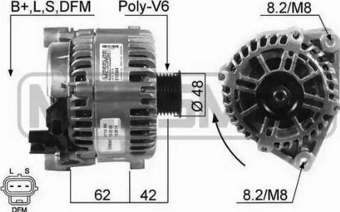 Messmer 210364 - Генератор autospares.lv