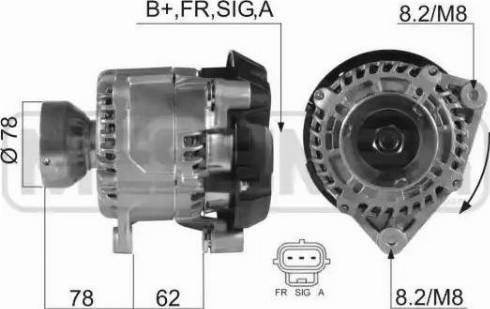 Messmer 210366 - Генератор autospares.lv