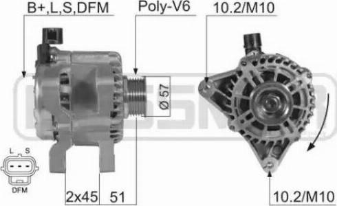 Messmer 210360 - Генератор autospares.lv