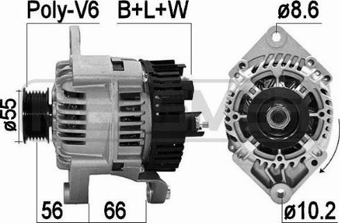 Messmer 210368A - Генератор autospares.lv