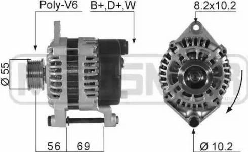 Messmer 210368 - Генератор autospares.lv