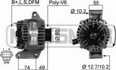 Messmer 210363 - Генератор autospares.lv