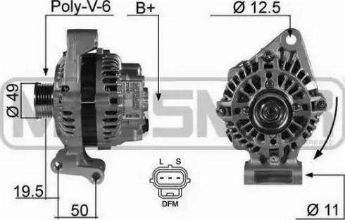 Messmer 210367 - Генератор autospares.lv