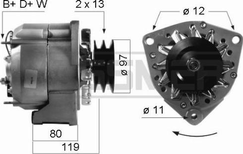 Messmer 210306A - Генератор autospares.lv