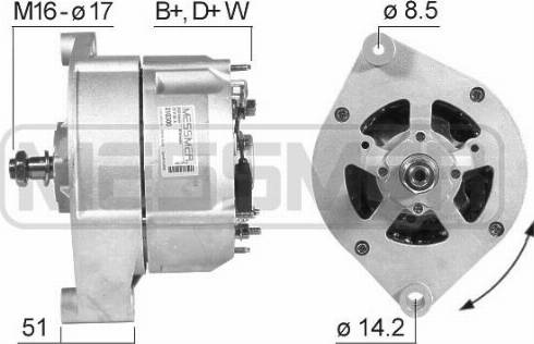 Messmer 210300A - Генератор autospares.lv