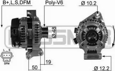 Messmer 210384 - Генератор autospares.lv