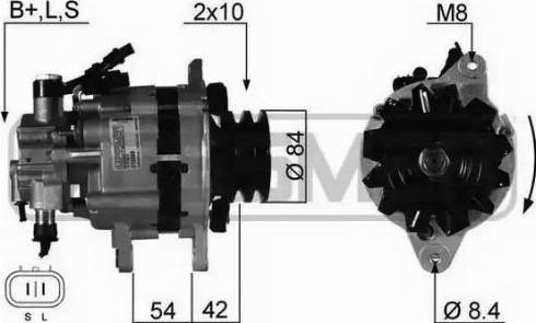 Messmer 210386 - Генератор autospares.lv