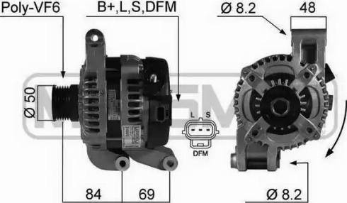 Messmer 210328 - Генератор autospares.lv