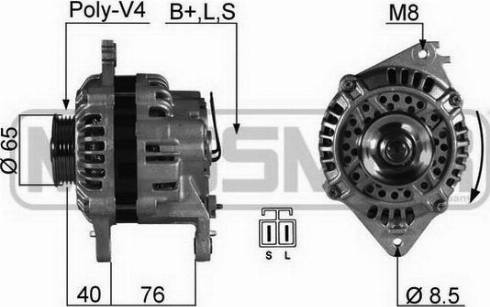 Messmer 210379R - Генератор autospares.lv