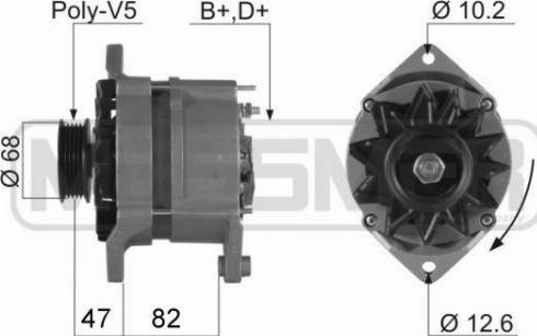 Messmer 210240R - Генератор autospares.lv