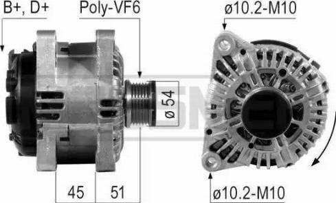 Messmer 210243 - Генератор autospares.lv