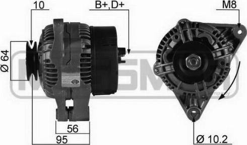 Messmer 210242A - Генератор autospares.lv