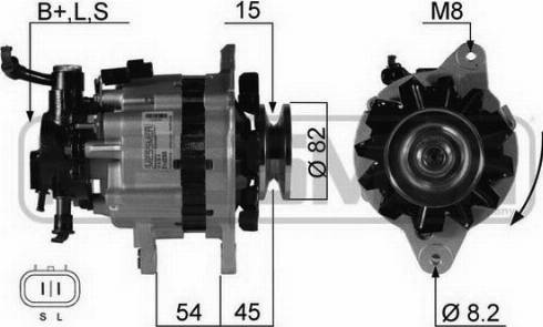 Messmer 210255A - Генератор autospares.lv