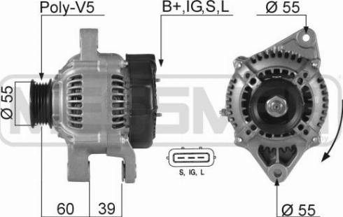 Messmer 210266R - Генератор autospares.lv