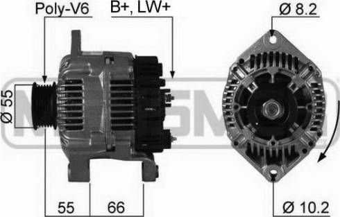 Messmer 210261A - Генератор autospares.lv