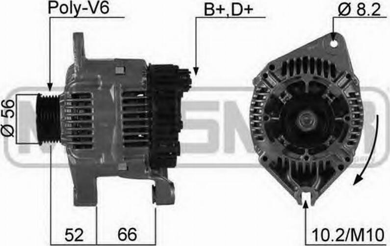 Messmer 210268 - Генератор autospares.lv