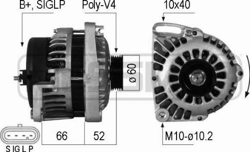 Messmer 210206A - Генератор autospares.lv