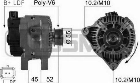 Messmer 210207A - Генератор autospares.lv