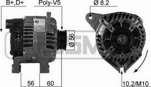 Messmer 210217A - Генератор autospares.lv