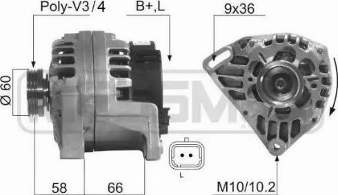 Messmer 210286 - Генератор autospares.lv