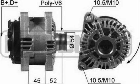 Messmer 210234A - Генератор autospares.lv