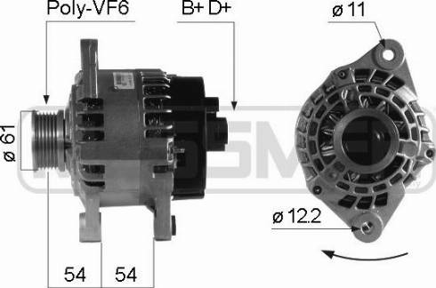 Messmer 210236A - Генератор autospares.lv