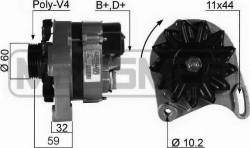 Messmer 210230A - Генератор autospares.lv