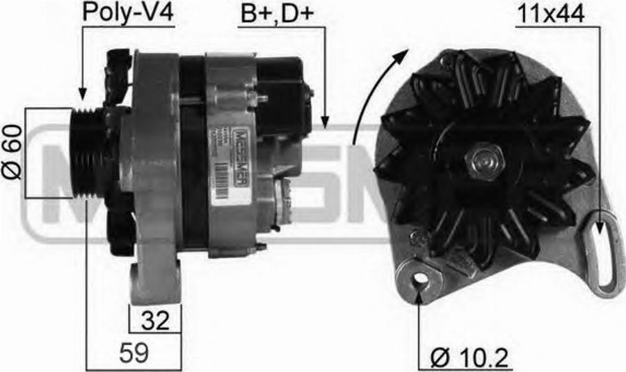 Messmer 210230 - Генератор autospares.lv