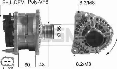 Messmer 210231 - Генератор autospares.lv