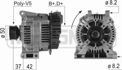 Messmer 210233 - Генератор autospares.lv