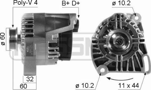 Messmer 210237A - Генератор autospares.lv