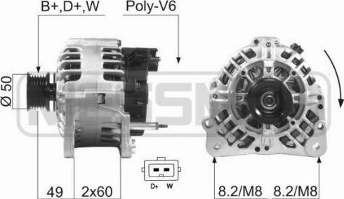 Messmer 210224R - Генератор autospares.lv