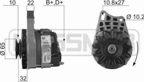 Messmer 210225 - Генератор autospares.lv