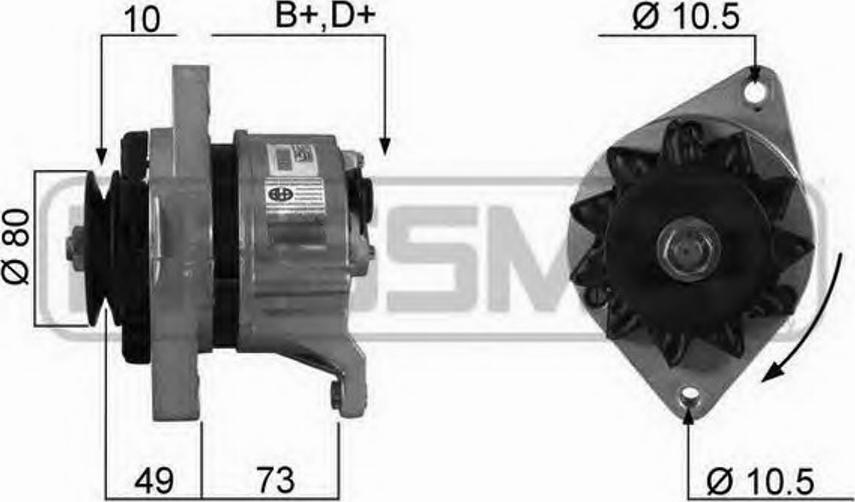 Messmer 210220 - Генератор autospares.lv