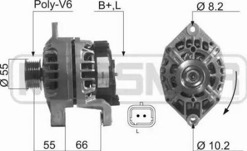 Messmer 210223 - Генератор autospares.lv