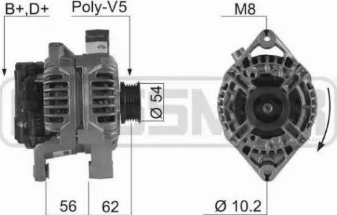 Messmer 210227 - Генератор autospares.lv