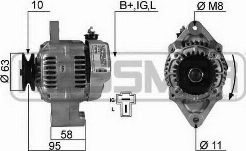 Messmer 210279A - Генератор autospares.lv