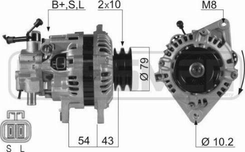 Messmer 210274A - Генератор autospares.lv